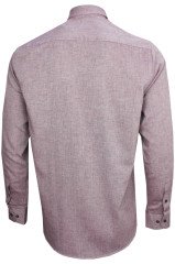 Varetta Erkek Gül Kurusu Klasik Çift Cepli Uzun Kol Gömlek