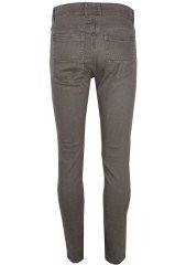 Erkek Taş Rengi  Skinny Fit Likralı Jeans Kot Pantolon