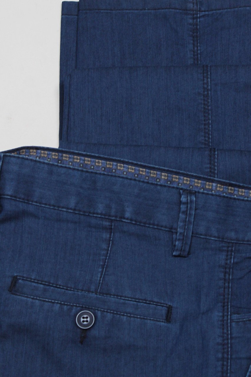 Varetta Erkek Lacivert Yazlık Cepli Tensel İnce Kot Pantolon