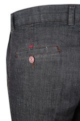 Erkek Gri Tensel Kot Pantolon