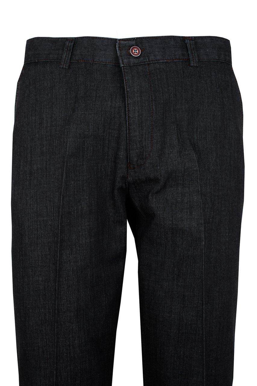 Varetta Erkek Siyah Cepli Yazlık İnce Kaliteli Tensel Kot Pantolon