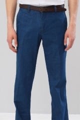 Varetta Erkek Mavi Yandan Cepli Yazlık İnce Tensel Kot Pantolon