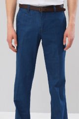 Varetta Erkek Mavi Yazlık Yandan Cepli İnce Tensel Kot Pantolon