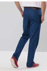 Varetta Erkek Mavi Yandan Cepli Yazlık İnce Tensel Kot Pantolon