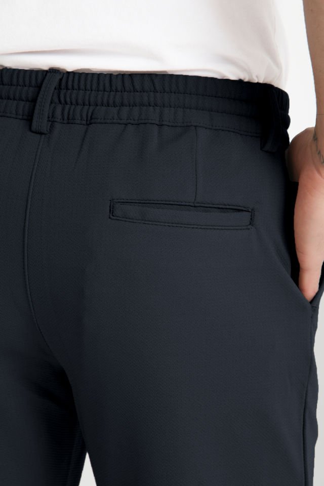 Varetta Erkek Füme Cepli Düz Paça Regular Jogger Pantolon