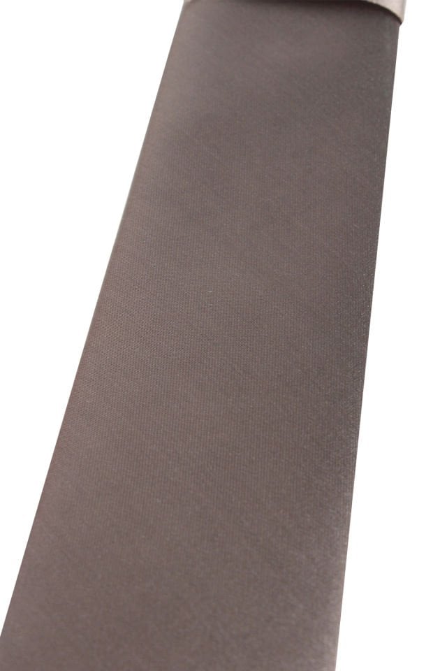 Varetta Erkek Bronz Kahve Slim Kesim Mendilli Kravat