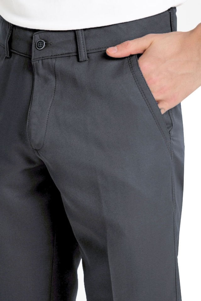 Varetta Erkek Füme Pamuklu Cepli Yazlık Düz Keten Pantolon