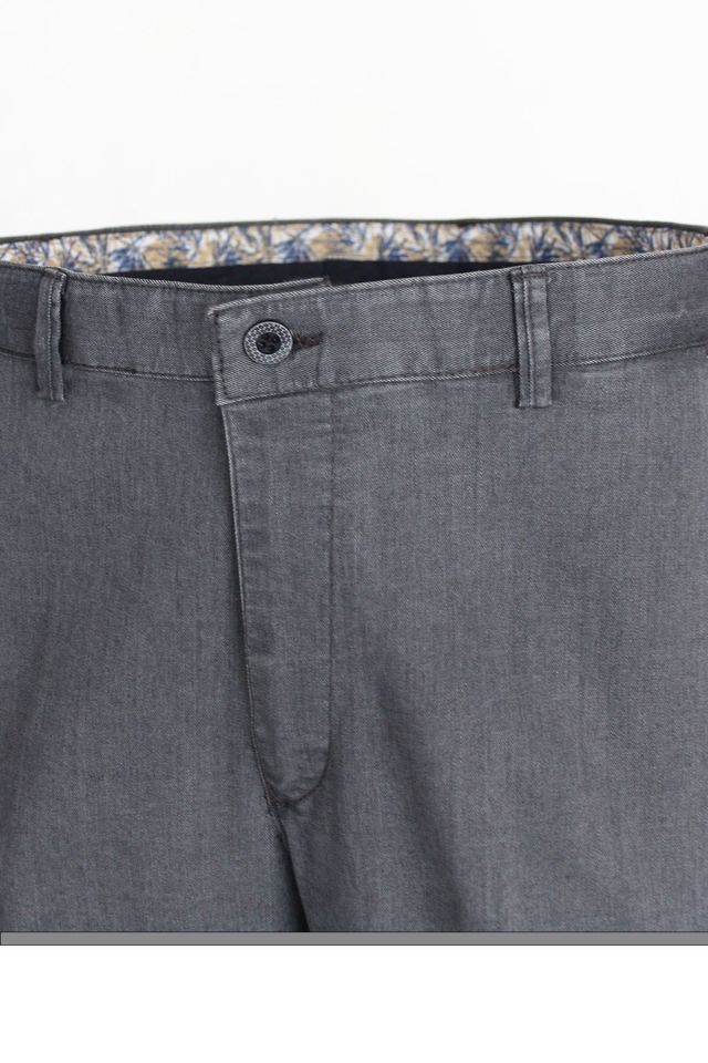 Varetta Erkek Gri Cepli Yazlık İnce Tensel Kot Pantolon