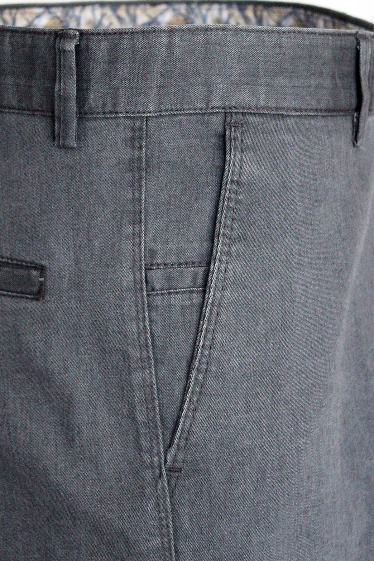 Varetta Erkek Gri Cepli Yazlık İnce Tensel Kot Pantolon