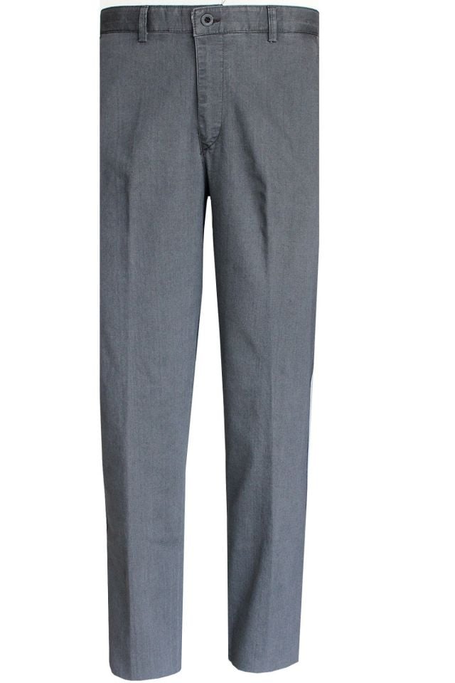 Varetta Erkek Gri Cepli Yazlık İnce Tensel Kot Pantolon