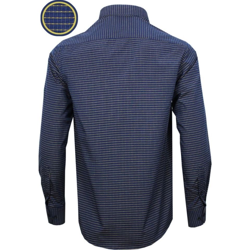 Varetta Uzun Kol Lacivert Slim Fit Dar Kesim Gömlek