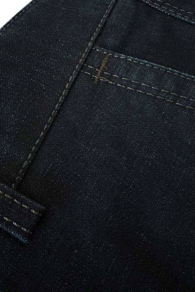 Varetta Erkek Lacivert Kalın Kışlık Cepli Düz Klasik Kesim Kot Pantolon