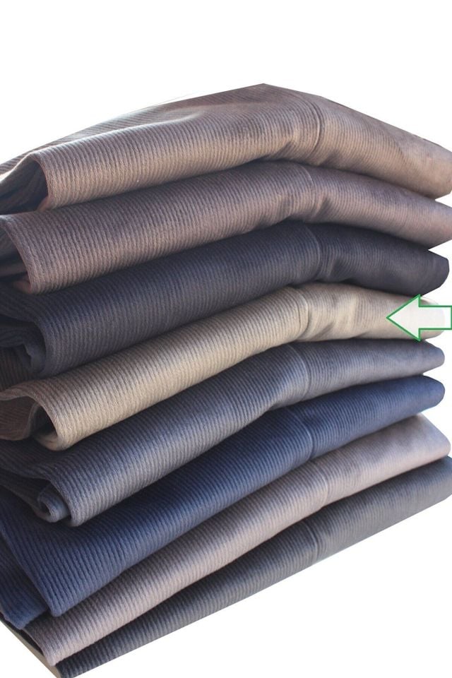 Varetta Erkek Yeşil Kışlık Çizgili Cepli Klasik Kesim Kadife Pantolon