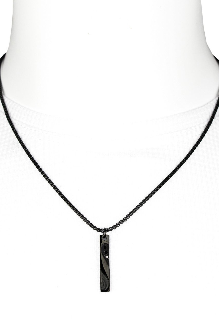 Erkek Dover Gri Çelik Zincir Kolye