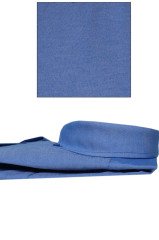 Varetta Erkek Mavi Büyük Beden Yaka Düğmeli Uzun Kollu Gömlek