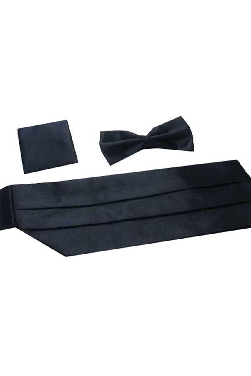 Varetta Erkek Lacivert Damatlık Kuşak Set