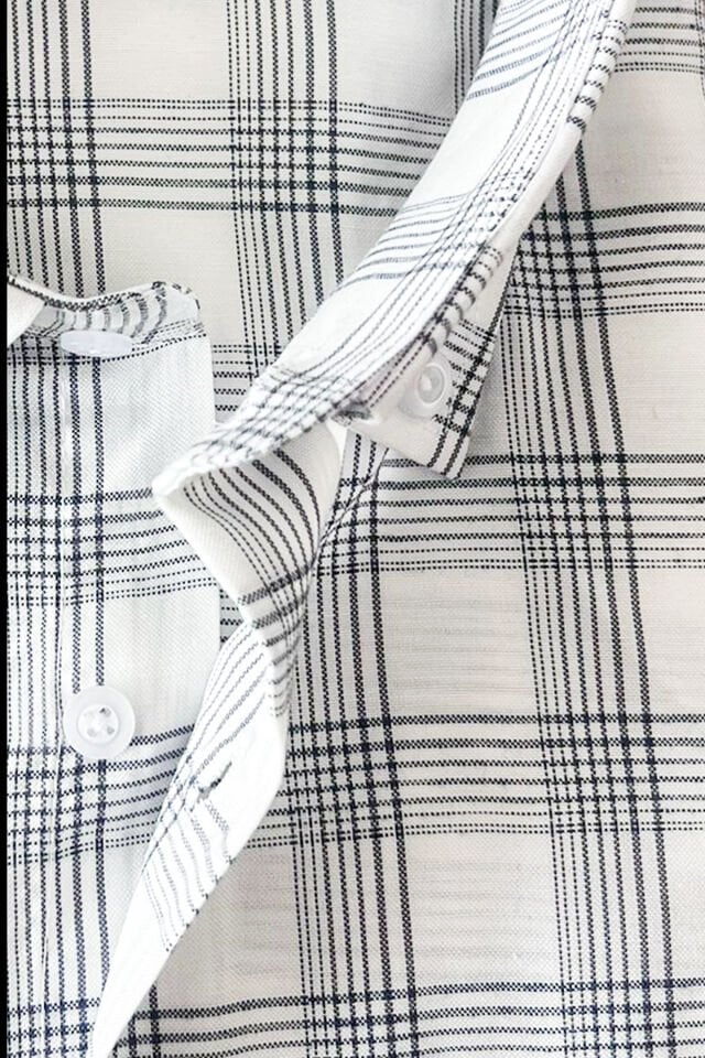 Varetta  Erkek Beyaz Kısa Kollu Büyük Beden Gömlek Cepli Geniş Kesim Casual Soft Pamuklu