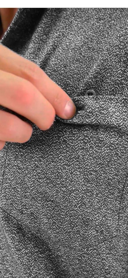 Varetta Erkek Gri Kumlu Kışlık Cepli Klasik Kesim Yaka Düğmeli Gömlek