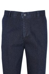Erkek Lacivert Regulafit Jeans Pantolon