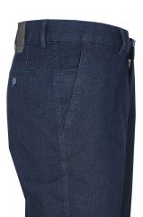 Erkek Gece Mavisi Regulafit Jeans Pantolon