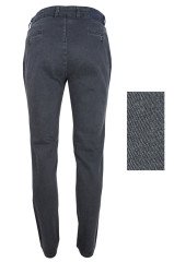 Erkek Füme Regulafit Jeans Pantolon