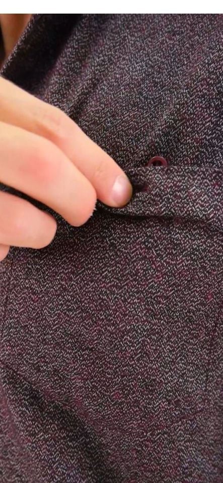 Varetta Erkek Mürdüm Kaliteli Kumlu Kışlık Cepli Klasik Kesim Gömlek