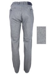 Erkek Gri Regulafit Jeans Pantolon