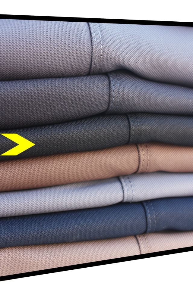 Varetta Erkek  Lacivert Klasik Kesim Armürlü Keten Pantolon