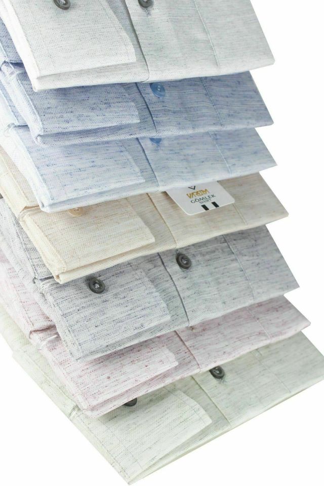 Varetta Erkek Su Yeşili Uzun Kollu Cepli Yaka Düğmeli Gömlek