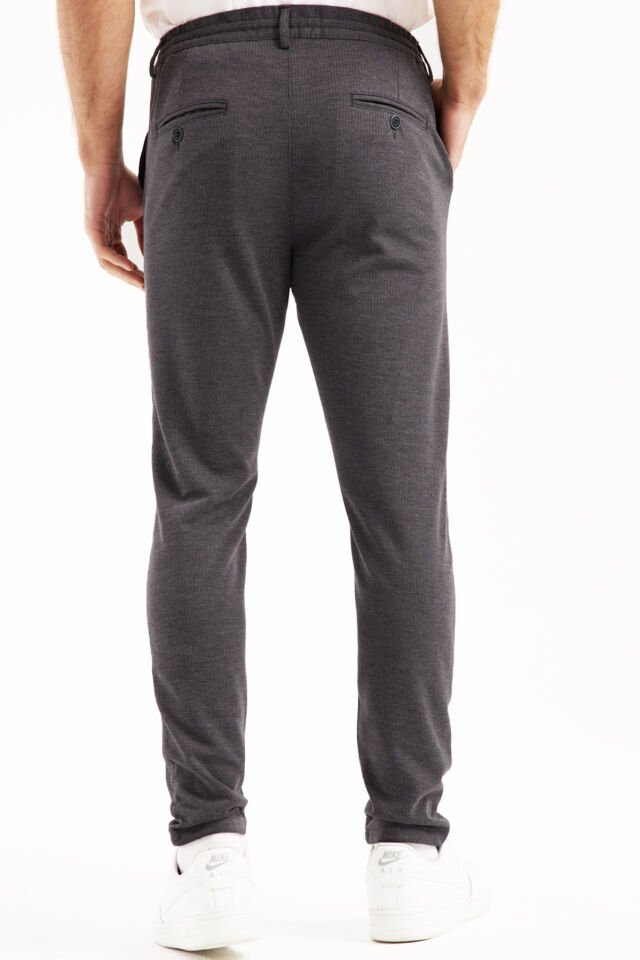 Varetta Viking Jogger Volkanik Gri Kışlık Likralı 4 Cepli Jogger Pantolon Slim Kalıp