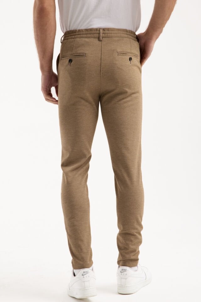 Varetta Viking Jogger Açık Kahverengi Kışlık Likralı 4 Cepli Jogger Pantolon