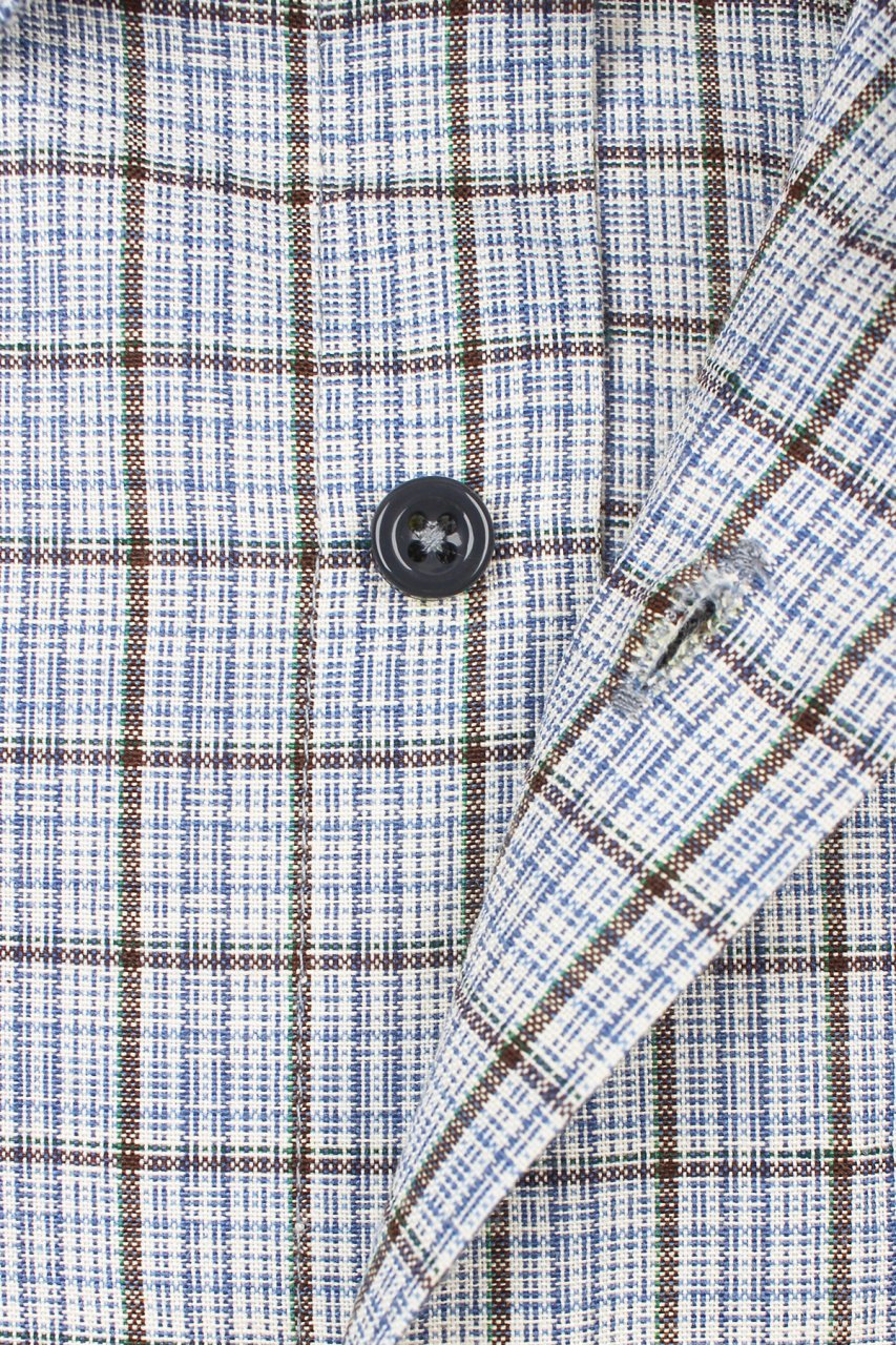 VARETTA Erkek Mavi Kısa Kollu Gömlek